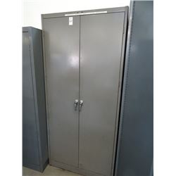 Metal 2 Door Cabinet - Empty