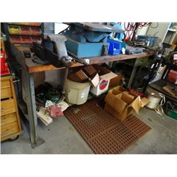 Shop Work Bench w/Vise & Drawer