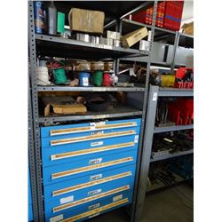 Metal Rack w/Roller Drawers - Empty