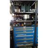 Image 1 : Metal Rack w/Roller Drawers - Empty