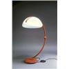 LUCE MARTINELLI, Lucca Elio Martinelli Stehlampe  Serpente, Metall, orangerot lackiert,...