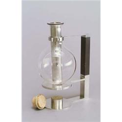 FACHHOCHSCHULE FÜR GESTALTUNG, Düsseldorf Herbert Schulze Teemaschine, Silber, Glas, Hol...