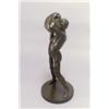PAUL LEIBKÜCHLER (- 1873) Steinwerfer, Bronze, partiell patiniert. Auf runder Plinthe mit e...