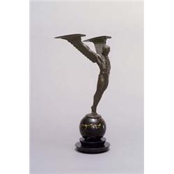 OTTO SCHMIDT-HOFER (1873 - 1925) Ikarus, Bronze, Marmor. Über 