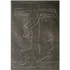 Image 1 : KEITH HARING (1958 - 1990) Kreidezeichnung, sog. Subway Drawing Kreide auf  leichtem Karton...