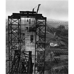 RUTH HALLENSLEBEN Wiederherstellung des Geultalviadukts im Jahr 1940 durch die Dortmunder Unio...