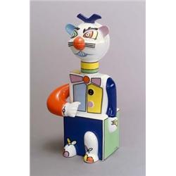 ROSENTHAL, KUNSTABT. SELB, Selb Otmar Alt Figur, Porzellan. Bunte Unterglasurbemalung in...