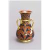 Image 1 : KÖNIGLICHE MAJOLIKAMANUFAKTUR CADINEN, Cadinen Vase, Keramik. Brauner Scherben, über transp...