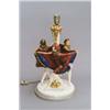 Image 1 : WALTER U. MARCELL GOLDSCHEIDER, Wien Josef Lorenzl Tischleuchte, Keramik. Heller Scherbe...