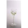 Image 1 : RHEINISCHE GLASHÜTTEN AG., Köln-Ehrenfeld Weinglas, farbloses Glas. Kelchförmige Kuppa mit...