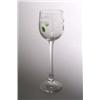 Image 1 : THERESIENTHALER KRISTALLWARENFABRIK, THERESIENTHAL Weinglas, farbloses Glas.Tellerfuß Schaf...