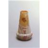 Image 1 : LEGRAS & CIE., St. Denis/ Paris Vase, orangebraunes Glas mit marmoriert opak weißlichem, ge...