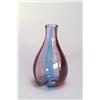 Image 1 : VENINI & C., MURANO Fulvio Bianconi/ Massimo Vignelli Vase, farbloses Glas. Auf der Wand...