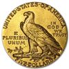 Image 2 : $5 GOLD INDIAN HALF EAGLE 1908 - 1929