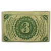 Image 2 : 3rd Issue Fractional Currency 3 Cents AU