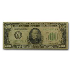 1934 $500 FRNs