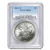 Image 1 : 1881-CC Morgan Dollar MS-64 PCGS