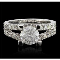 14KT White Gold 1.75ctw Diamond Ring