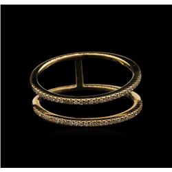 0.17ctw Diamond Ring - 14KT Yellow Gold