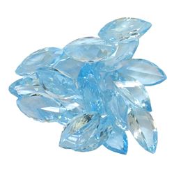 58.88ctw Marquise Mixed Blue Topaz Parcel