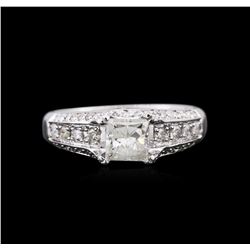 1.55ctw Diamond Ring - 14KT White Gold