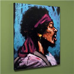 Jimi Hendrix (Bandana) by  David Garibaldi