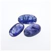 Image 1 : 41.59ctw. Oval Cabochon Tanzanite Parcel