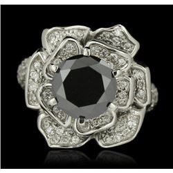 14KT White Gold 3.57ctw Diamond Ring