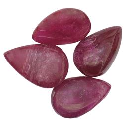 25.75ctw Cabochon Ruby Parcel