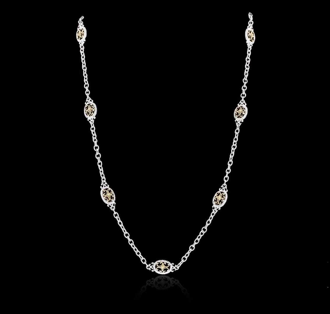 Ladies silver necklace Clearance