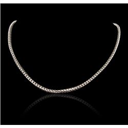 14KT White Gold Snake Chain Necklace