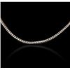 Image 2 : 14KT White Gold Snake Chain Necklace
