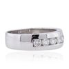 Image 2 : 14KT White Gold 0.90ctw Diamond Ring
