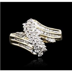 14KT Two-Tone Gold 0.50ctw Diamond Ring