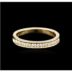 14KT Yellow Gold 0.18ctw Diamond Ring