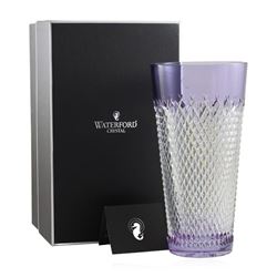 Waterford Crystal  Alana Pres  Lavender 14  Vase