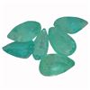 Image 1 : 3.61ctw Pear Mixed Emerald Parcel