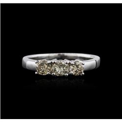 14KT White Gold 0.75ctw Diamond Ring