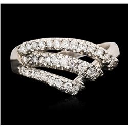 14KT White Gold 0.35ctw Diamond Ring