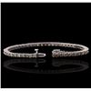 Image 3 : 14KT White Gold 5.34ctw Diamond Tennis Bracelet
