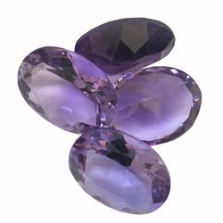 29.66ctw Oval Mixed Amethyst Parcel