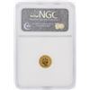 Image 2 : 1853 NGC MS62 $1 T-1 Gold Coin