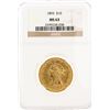 Image 1 : 1893 NGC MS63 $10 Liberty Head Eagle Coin