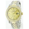 Image 1 : Rolex Two-Tone 1.00ctw Diamond DateJust Men's Watch