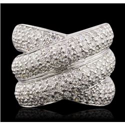 14KT White Gold 2.79ctw Diamond Ring