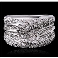 18KT White Gold 1.13ctw Diamond Ring