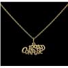 Image 2 : 14KT Yellow Gold Pendant With Chain