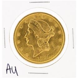 1904 $20 Au Liberty Head Double Eagle Coin