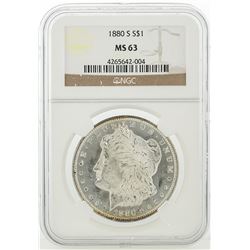 1880-S NGC MS63 Morgan Silver Dollar