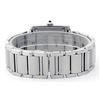 Image 4 : Cartier Stainless Steel Tank Francaise Ladies Watch